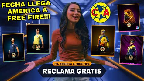 R Pido Garena Regala Playeras Club Am Rica En Free Fire Fecha