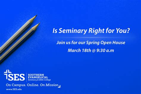 Southern Evangelical Seminary Hosting On Campus And Online Open House