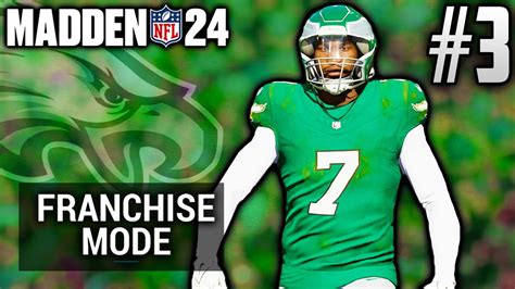 Madden 24 Franchise Mode Philadelphia Eagles Ep3 Kelly Greens Youtube