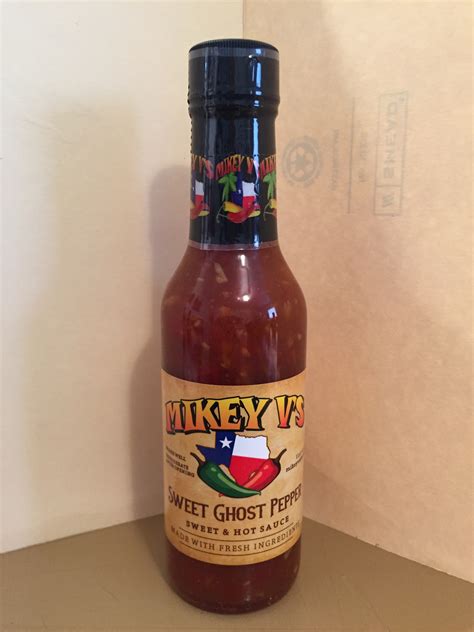MIKEY VS SWEET GHOST PEPPER SWEET AND HOT SAUCE OZ Scorched Lizard Sauces