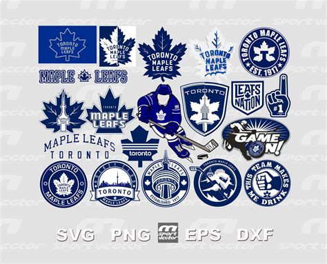 Toronto Maple Leafs Nhl Team Svg Bundle Hockey Svg Nhl Clipart