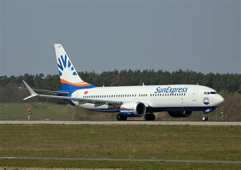 Sunexpress Boeing B Max Tc Soi Ber Flugzeug Bild De