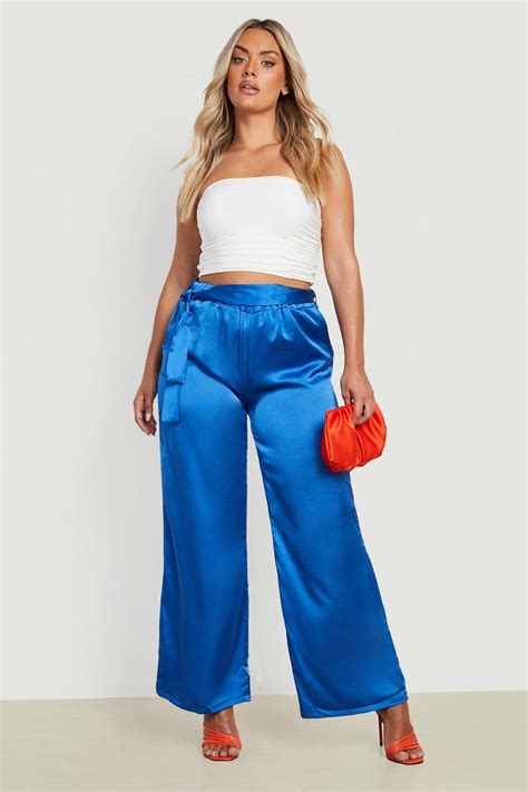 Plus Size Pants Plus Size Womens Pants Boohoo Usa