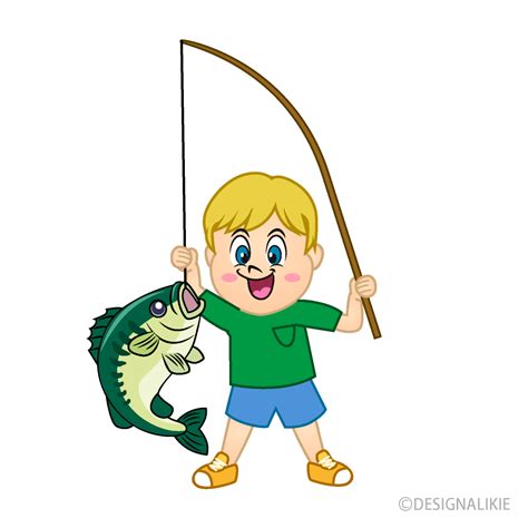 Ni O Disfrutando De La Pesca Gratis Dibujos Animados Im Geneillustoon Es