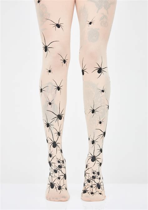 Halloween Spider Tights Dolls Kill