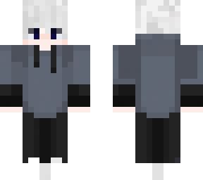 White hair boy | Minecraft Skin