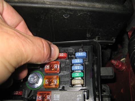 Chevy Impala Fuse Box Location