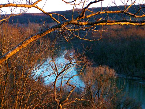 Meramec River View From The Scenic River Trail In Castlewo Flickr