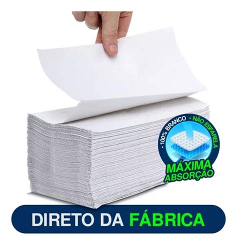 Kit Papel Toalha Interfolha Branco Puro Para Secar M Os Mercadolivre