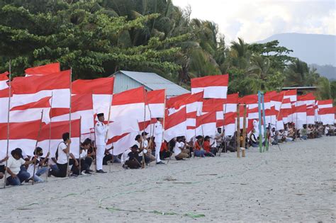 Pengibaran Bendera Merah Putih Peringati Hari Sumpah Pemuda Ke