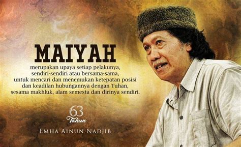 Biografi Emha Ainun Najib Beinyu