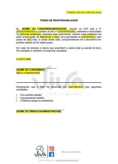 Como criar um termo de responsabilidade válido e eficiente iGree Dê