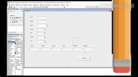 Boleta De Notas En Excel Con Desarrollador Proceso Youtube