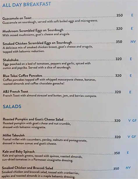 Menu At Suchali S Artisan Bakehouse Gurugram Cyber Hub