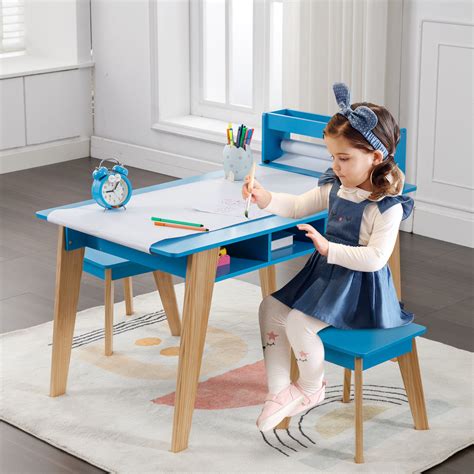 Isabelle And Max™ Aleahya Kids Art Table 2 In 1 Kids Craft Table And