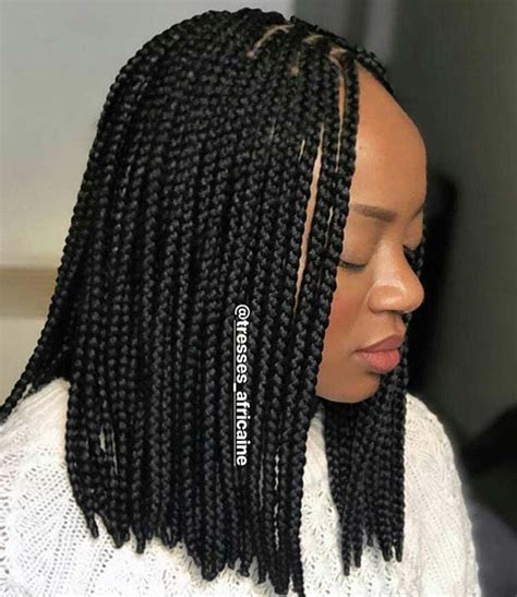 23 Short Box Braid Hairstyles Perfect For Warm Weather Page 2 Of 2