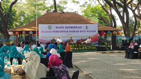 Rapat Dengan Pejabat Di Kota Madiun Wali Kota Maidi Bertekad Habiskan