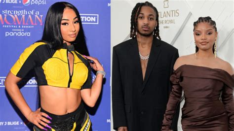 Rubi Rose Shares Alleged Dms From Ddg Amid Halle Bailey Breakup Rumors