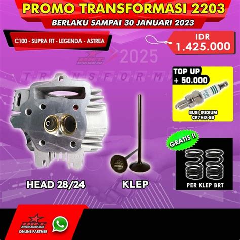 Jual Brt Promo C Suprafit Legenda Astrea Head Klep Di Lapak