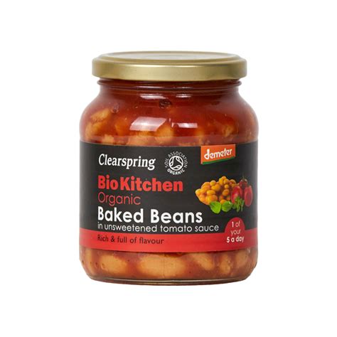 5 Elemente Versand Baked Beans in ungesüßter Tomatensauce BIO