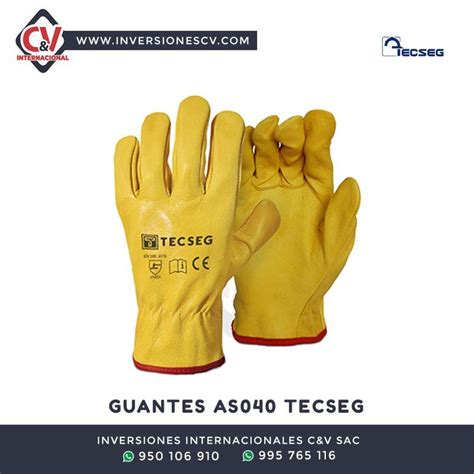 Guantes De Badana Tecseg Inversiones Internacionales C V