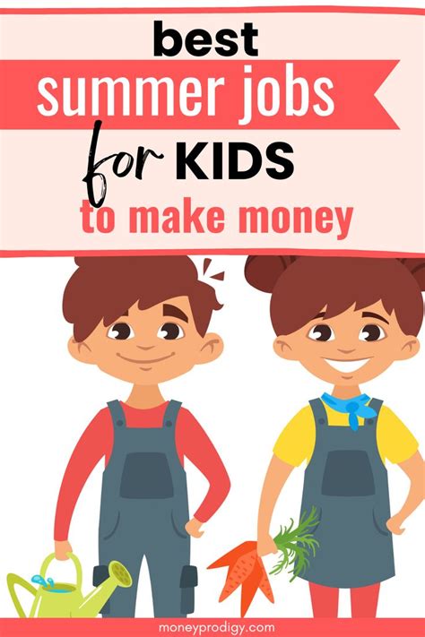 19 Summer Jobs for Kids (Aged 13 and Younger) | Summer jobs for kids ...