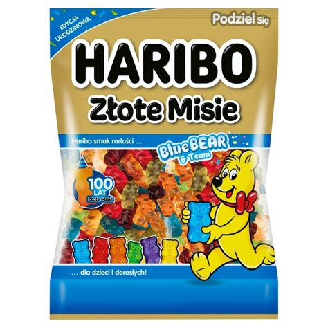 Haribo Złote Misie Żelki owocowe 175 g Zakupy online z dostawą do