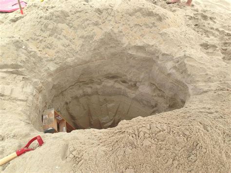 Outer Banks Town Issues Plea Dont Dig Giant Holes In Beach The State