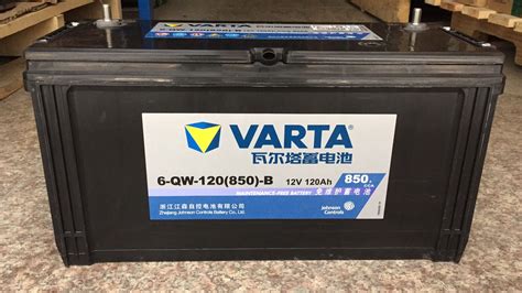 Varta Matching Battery 6 QW 120 850 T Screw Pile Head