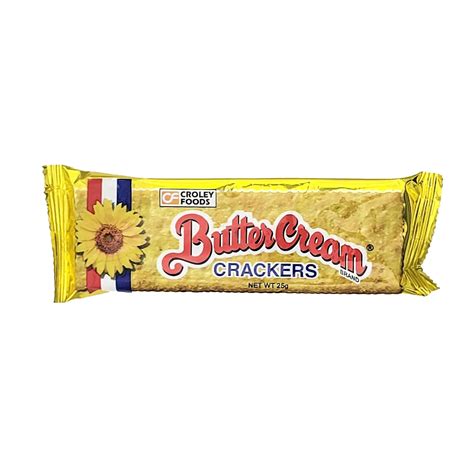 Butter Cream Crackers Croley Foods 25g