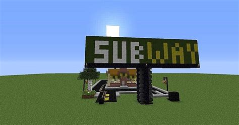 Subway in Minecraft! Minecraft Project