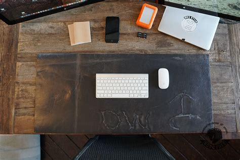 Leather Desk Pad – Born Free Leather