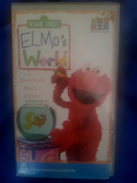 SESAME STREET & Elmos World", Vhs Video Tape, 2001,abc For Kids ...