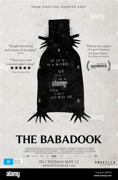 MOVIE POSTER, THE BABADOOK, 2014 Stock Photo - Alamy