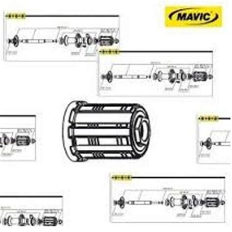 Corps De Roue Libre Mavic FTSL HG11 Pour Cassettes Shimano Sram