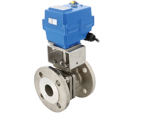 Split Body Stainless Steel Ball Valve Tcr Electric Actuator Syveco