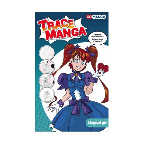 Go Manga - Trace Manga "Magical Girl" - Tech Graph