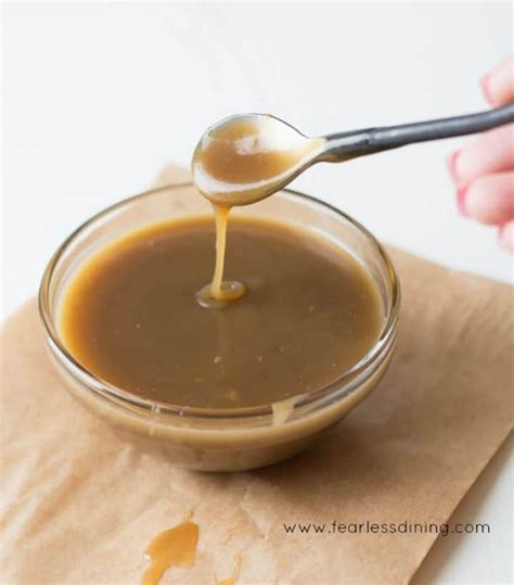 5 Ingredient Bourbon Butterscotch Sauce Fearless Dining