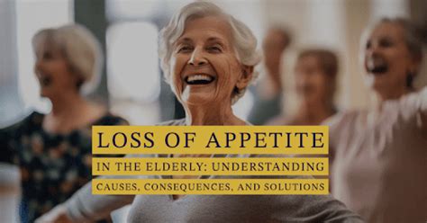 Loss of Appetite in the Elderly – Grand Strand