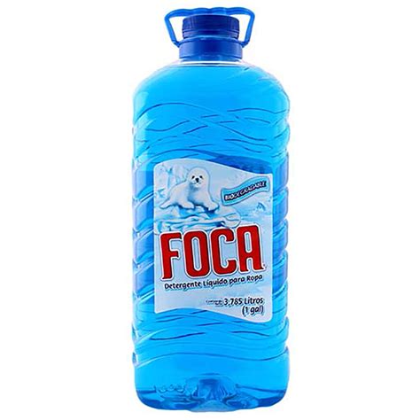 Detergente Líquido Foca De 3 78 Litros Tienda FEMA