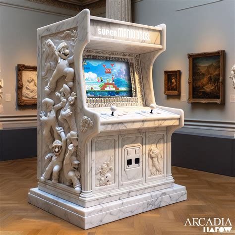 This Arcade Machine Is Sculpted From Marble