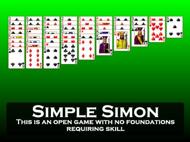 Play Simple Simon Solitaire