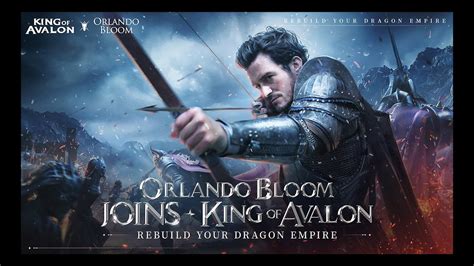 Orlando Bloom Var ve Yine Yay Kullanıyor King of Avalon Oyun Fragmanı