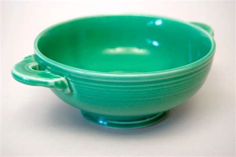 Original Green Vintage Fiesta Cream Soup Bowl