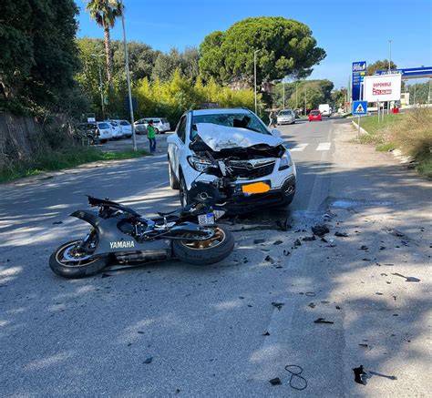 Muore Il 24enne Vittima Di Un Incidente In Moto Sulla Via Ardeatina