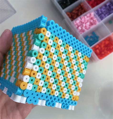 Perler Bead Box To Hold Your Treasures Diy Candy