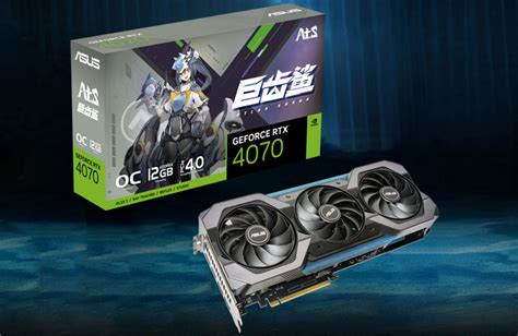 Asus Intros Geforce Rtx 4070 Megalodon Graphics Card With Anime Theme