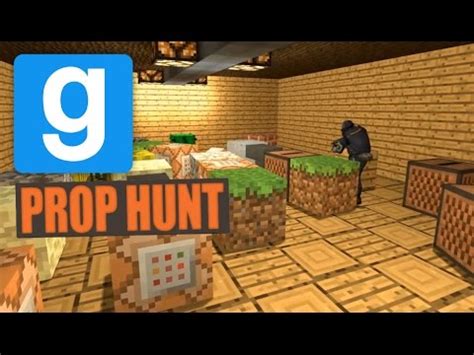 Garry S Mod Prop Hunt Minecraft Map Funny Moments Gmod Youtube