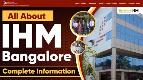 All About Ihm Bangalore Complete Information Eligibility