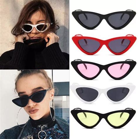 [YAN K] Fashion Hip-hop Shades Personality Triangle Retro Sunglasses ...